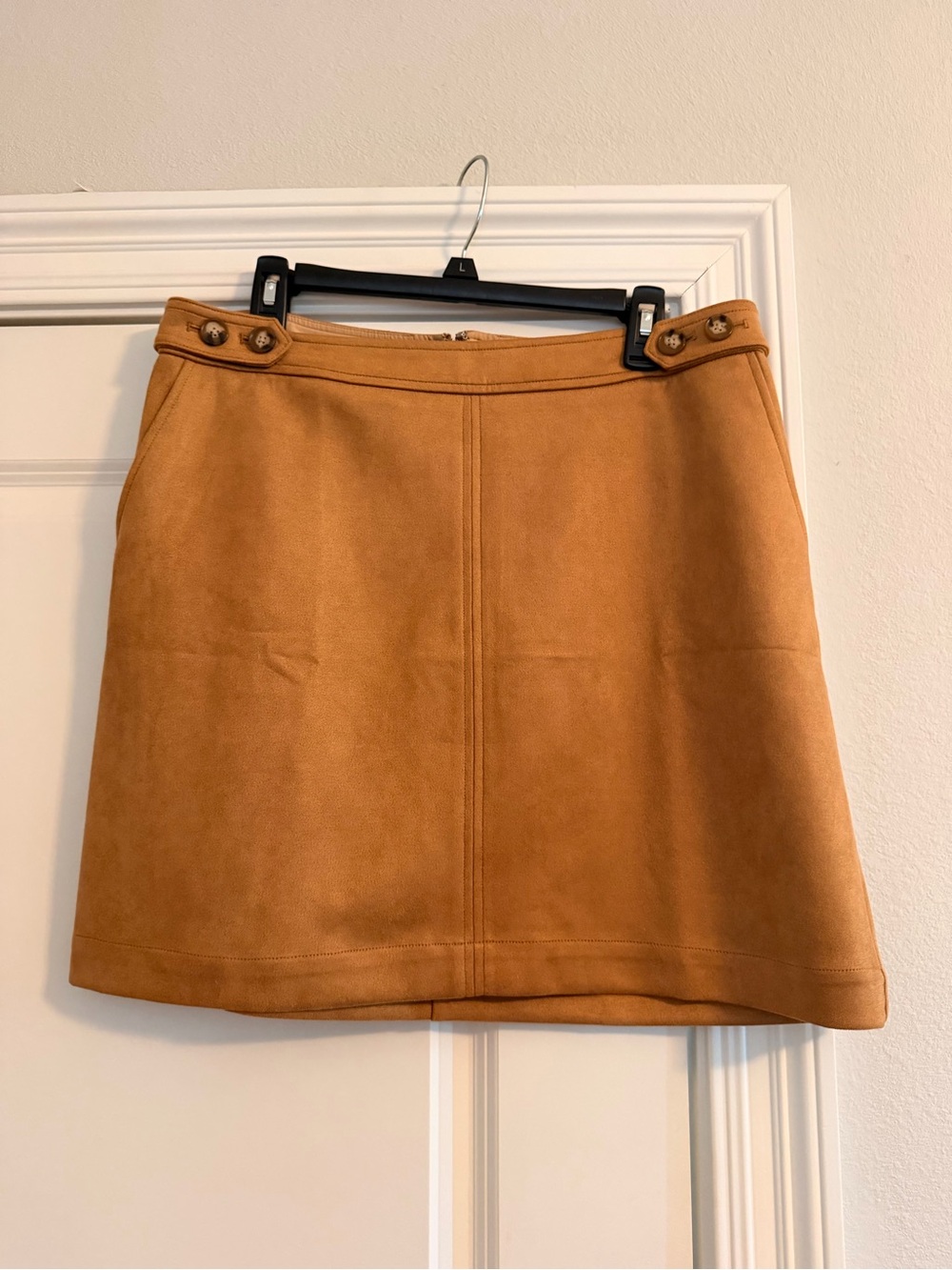 Loft faux suede skirt size 12